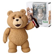 In stock Anime Ted 2 Figure Bjd Ted Teddy Bear Action Figure Amazing Yamaguchi Revoltech No.006 Tedd