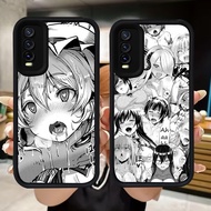 Q111 Comics Ahegao soft Casing for VIVO Y12s Y11s Y400 Y20 Y66 Y20s V15 Y20i S1 Pro Y83 V17 V19 Neo
