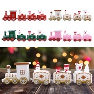 [mojotorw7] Christmas Train Ornament Cake Topper Children Unique Toy Desktop Train Ornament Xmas Tra
