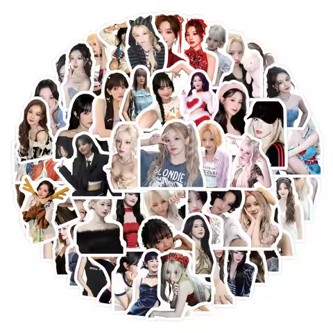 10/30/50/100pcs Gidle Girl Group Stickers South Korean Girl Groups Decals Scrapbook Luggage Laptop G