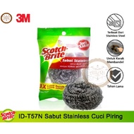 3m Scotch Brite ID T57N Stainless Coir