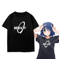 BOCCHI THE ROCK Cosplay Costume Men And Women T-Shirt Hitori Gotoh Ijichi Nijika Spring 1 Cotton