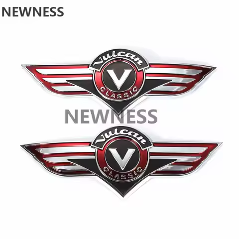 3D Motorcycle Gas Tank Emblem Badge Chrome for Kawasaki Vulcan 400 800 500 1500 Classic VN400 VN500 