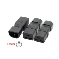 IEC320 C14 male to C19 female UPS PDU APC Server power Extension adaptor plug convert socket