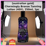 [australian gold] Charmingly Bronze Tanning Lotion (40X), 250ml, 1pc / Korean Tanning Lotion by Real