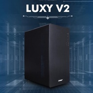 Paradox Gaming LUXY V2 - SFF Compact Mini-Tower m-ATX Gaming Case Includes PSU