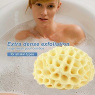 Bath Sponge Cheese Hole Foaming Bath Ball For Child E7o6