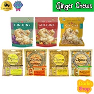 GIN GINS / CHIMES, Chewy Ginger Candy, 84gr/141gr