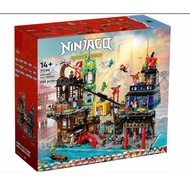 Ninja City Markets 71799 City Assembly Model – 6163 Details – High-end Multi-Story City Market