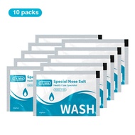 (10 Sachet) 4.5g/sachet Nose Wash Dr. Isla Nasal Wash Salt Neti Pot Saline Salt Model YT310