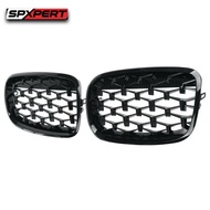 Bmw f10 diamond grill all black