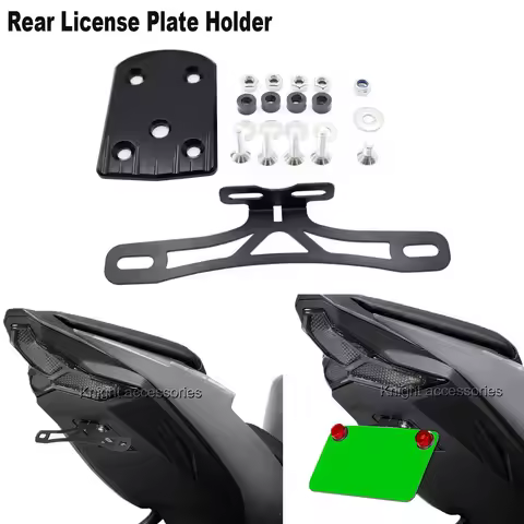 Motorcycle License Plate Holder Fender Eliminator License Plate Holder Tail Tidy For ZX6R 636 zx-6r