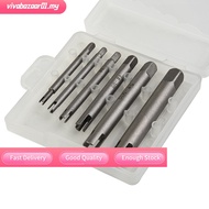 【VIVA⭐】6pcs Remove Stripped Damaged Screw Tap Extractor Broken Head Screw Removal Tool