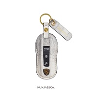 (Handmade จัดส่งใน 7-10 วัน) เคสกุญแจรถยนต์ BMW หนังจระเข้ Niloticus Crocodile Leather