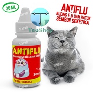 Obat Kucing Anti Flu Pcs Obat Batuk Pilek Antibiotik Kucing Kitten Anabul Atasi Bersin Sariawan Infe
