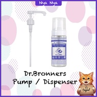 ** Dr. Bronner's Castilsoap pump / Bubble Dispenser ** dr.bronners dispenser