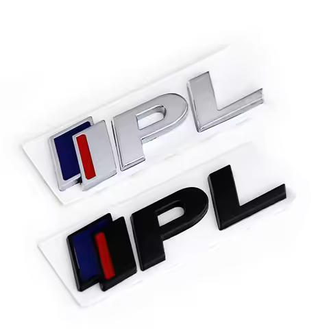 1 Pcs 3D Metal IPL Car Auto Badge Grille Emblem Decal Car Stickers For Infiniti Q50 Q50L G37 G25 QX7