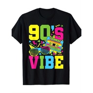 90'S Vibe Retro 1990s 90s Style Party Outfit Men Women T-Shirt180g T-shirt 1