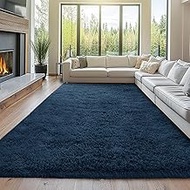 8x10 Large Area Rugs for Living Room: 8x10 Large Shag Area Rugs for Living Room- Large Shag Rugs- Na