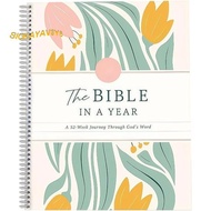 The Bible in A Year: A 52-Week Study Through Gods Word Spiral Bible Study Guide 52-Week Womens Bible