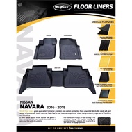 NISSAN NAVARA SHARK DEEP DISH MATTING 2016-2026 ( Nissan Navara Accessories )