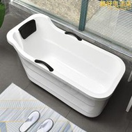 家用保溫小戶型獨立式靠背浴缸壓克力成人迷你扶手小型泡澡浴盆桶