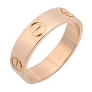 [Used] Cartier Love Ring B4084800 K18PG (Pink Gold) Unisex Love Ring Used A
