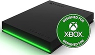 Seagate Game Drive for Xbox 2TB External Hard Drive Portable HDD - USB 3.2 Gen 1, Black with built-in green LED bar, Xbox Certified, 3 year Rescue Services (STKX2000400)
