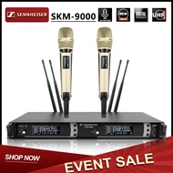 SENNHEISER SKM9000ไมค์ไร้สายไฟเมทัลลิคเหมาะสำหรับการประชุมคาราโอนครอบครัวช่องสัญญาณปรับได้เชื่อมต่อบ