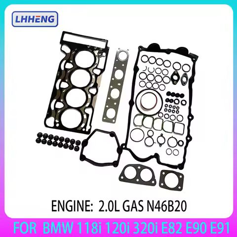 Engine N46B20 Full Head Gasket Repair Set for N46 BMW 118i 120i 320i E82 E90 E91 2.0L 11120308857 N4