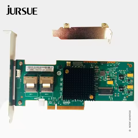 LSI 9223-8i RAID Controller Card 6Gbps SAS SATA HBA FW:P20 9211-8i IT Mode ZFS FreeNAS unRAID Expand