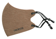 藍仕德 - 成人可重用銀離子抗菌布口罩 卡其色 2片/包