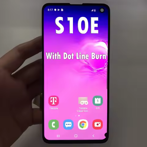 Single sale with dot line For Samsung S10e G970F U LCD Touch Screen Display Digitize Assembly For Sa