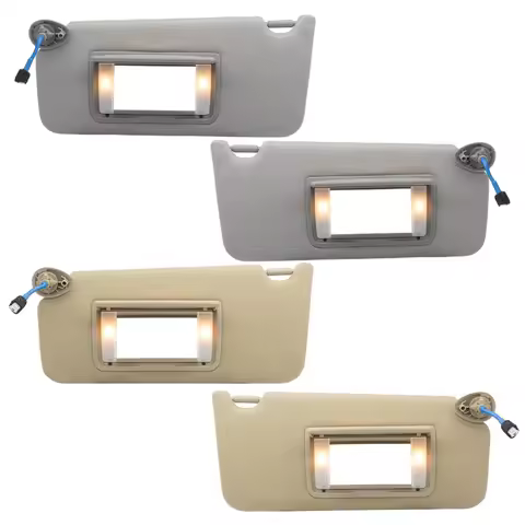 Car Interior Sun Visor With Mirror Light for Honda Accord 2008 2009 2010 2011 2012 2013 2014 2015 20
