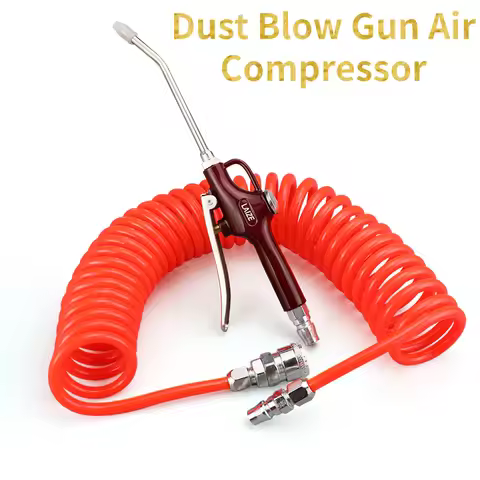 Dust Blow Gun Air Compressor Duster Compressor Blow Gun Pistol Type Pneumatic Cleaning Tool 5-15m Te