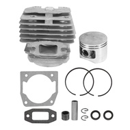 1 Set Diameter 45mm Chainsaw Cylinder and Piston Set Fit 52 52Cc Chainsaw Spare Parts for Gasoline/Oil Chainsaw Spares