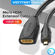 Vention Micro HDMI Extension Cable Male to Female HDMI Adapter 1080P Micro HDMI Cable For Video Came