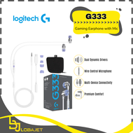 LOGITECH G333 - Gaming Earphone with Mic - Wired Earphone Gaming Terbaru dari LOGITECH