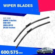 Front Wiper Blades For BMW 5 Series E60 E61 2004 - 2010 WIndshield Brushes Accessories 530d 525d 520