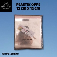 OPP Plastic Plastic 11 x 11 cm | Contents 100 pcs | 11 x 11 cm 24 micron thick |