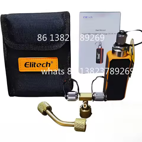 Digital Vacuum Gauge For Refrigeration Vgw-mini Elitech Intelligent Digital Vacuum Gauge Laboratory 