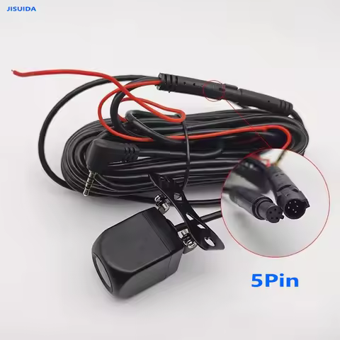 Hd reverse dashcam 5-pin full screen streaming reverse camera night vision reverse image 170 Angle f