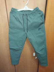 NIKE NSW 工裝防水拉鍊錐形鬆緊帶長褲CU4484-380軍綠