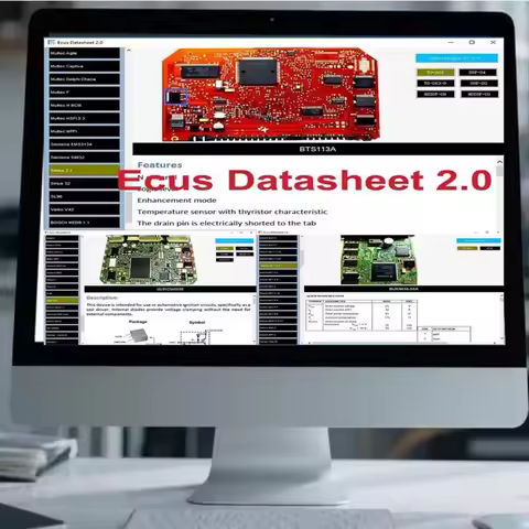 ECU Datasheet 2.0 Automotive Electronic Repairs Software PCB Circuit Diagrams Guide for Bosch IAW El