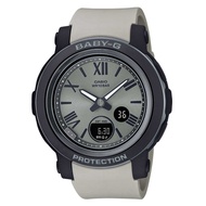 CASIO - CASIO BABY-G BGA-290-8ADR - WOMEN LA - Resin - Abu-Abu - Jam dunia JD18 # Jam Tangan Wanita