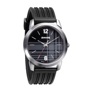 Titan Sonata  Smart Plaid from Black Dial Analog Watch for Men 77107SP04
