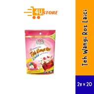 888 Tea & Coffee | Uncang Teko Teh Wangi Ros Laici | Halal |  2gx20 sachet