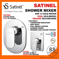 ( HOT & COLD) Satinel concealed shower mixer set / shower valve / concealed shower tap stopcock valv