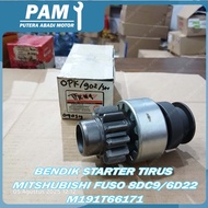 Bendik Starter/Bendix Starter Mitsubishi Fuso 8DG9/6D22 M191T66171 Tapered 13T (OSA)FF