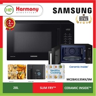 (NEW) SAMSUNG MC28A5135KK/SM 28L Convection Microwave Oven -Slim Fry™ Black MC28A5135KK (Ketuhar Gel
